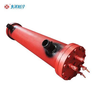 Kerangka sirkuit ganda Shell And Tube Evaporator Disesuaikan Evaporator Shell And Tube