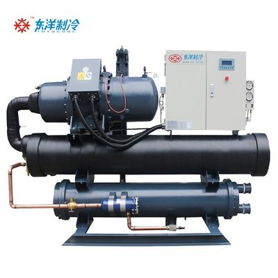 60HP Sekrup Air Dingin Chiller Industrial Air Dingin Chiller Unit Disesuaikan